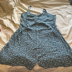 ARIE Blue Floral Dress